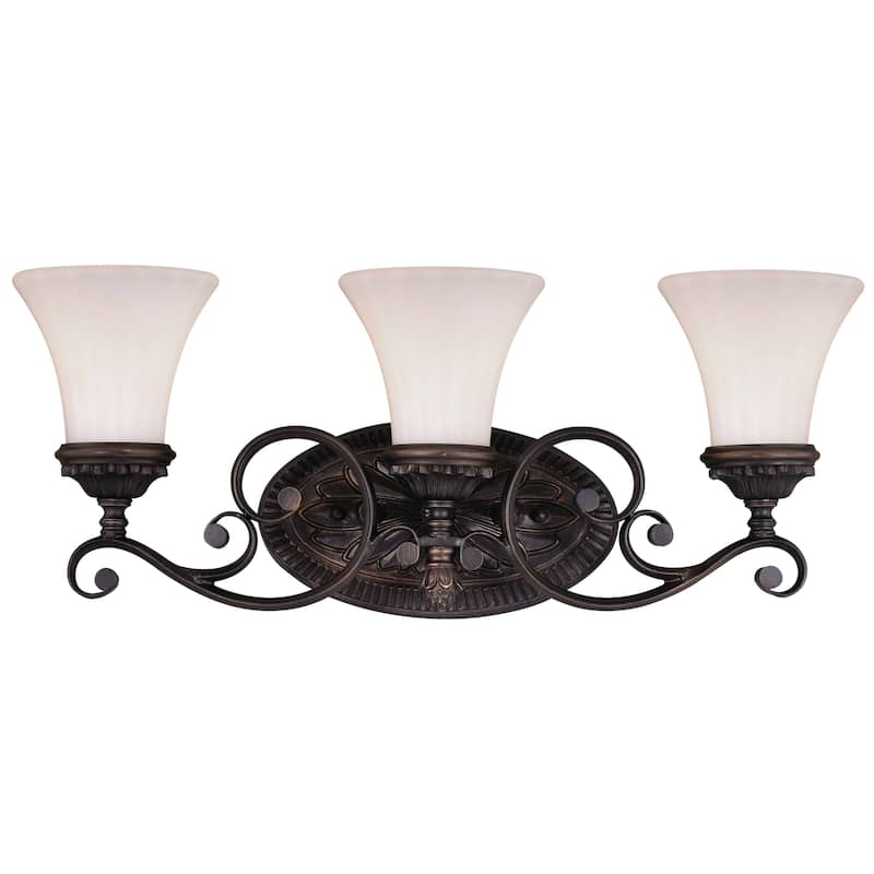 Vaxcel Lighting Avenant 3 Light 23" Wide Bathroom Vanity Light with - Venetian Bronze