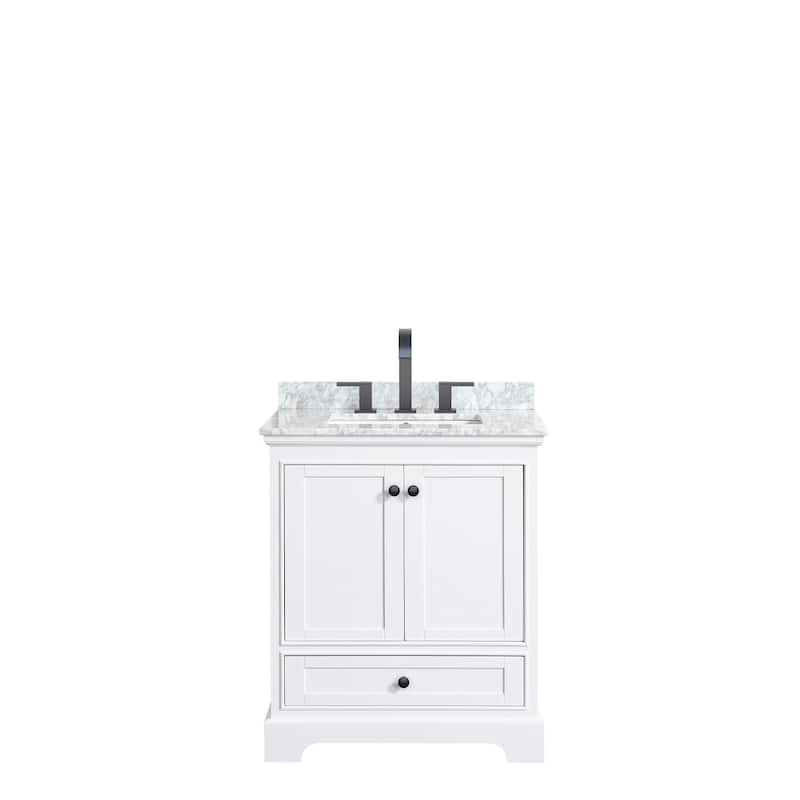 Deborah 30-inch Single Vanity, Square Sink, No Mirror