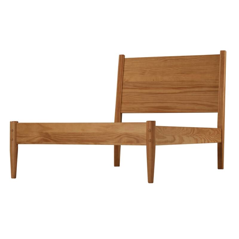 Mid-Century Panel Bed