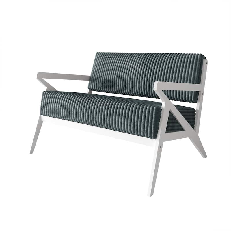CraftPorch Chic Modern Velvet 2-Piece Upholstered Living Room Set