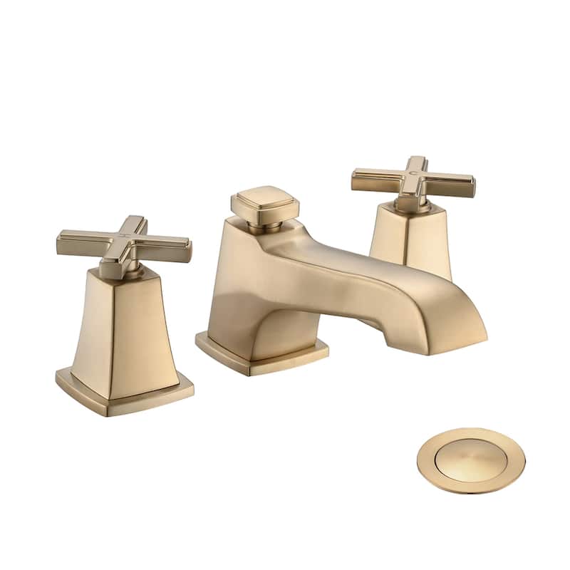Double Handle Widespread Bathroom Faucet