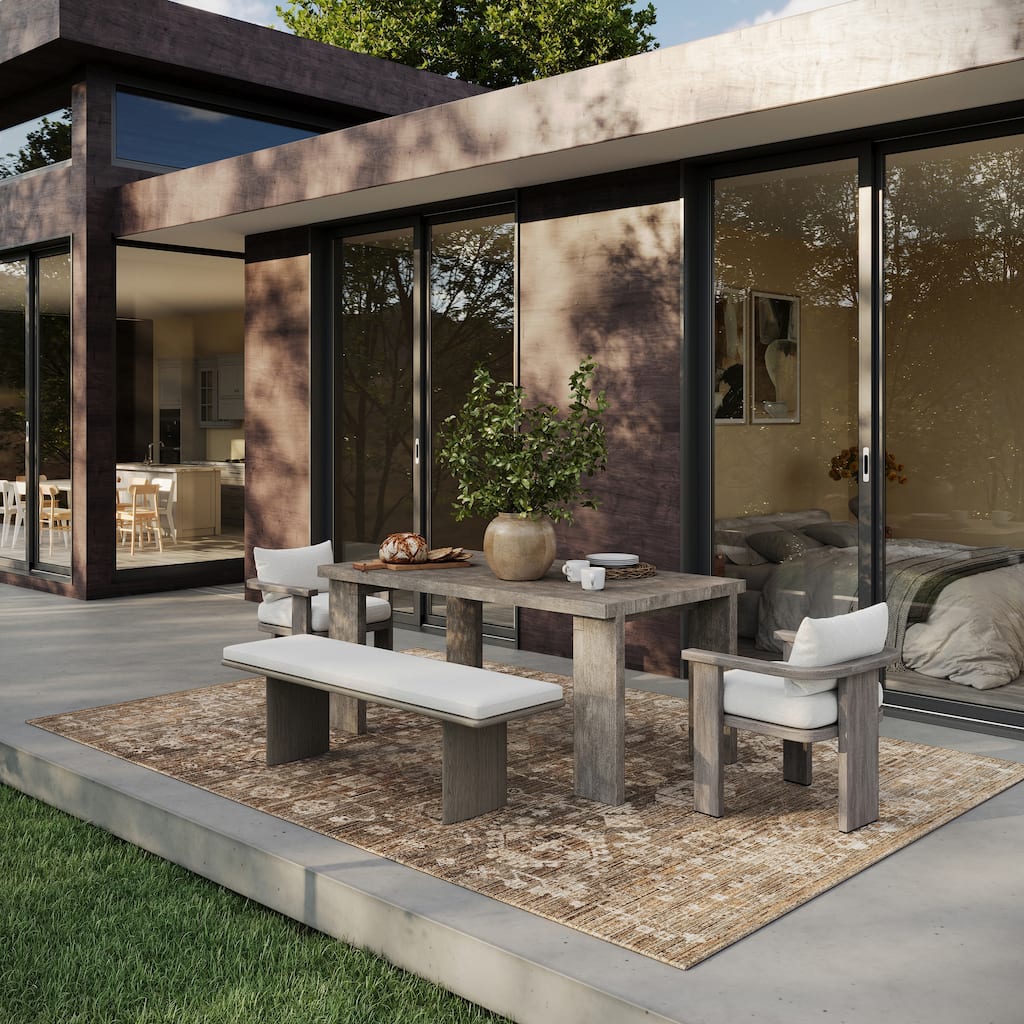 Nuloom Veloria Traditional Woven Floral Washable Rug