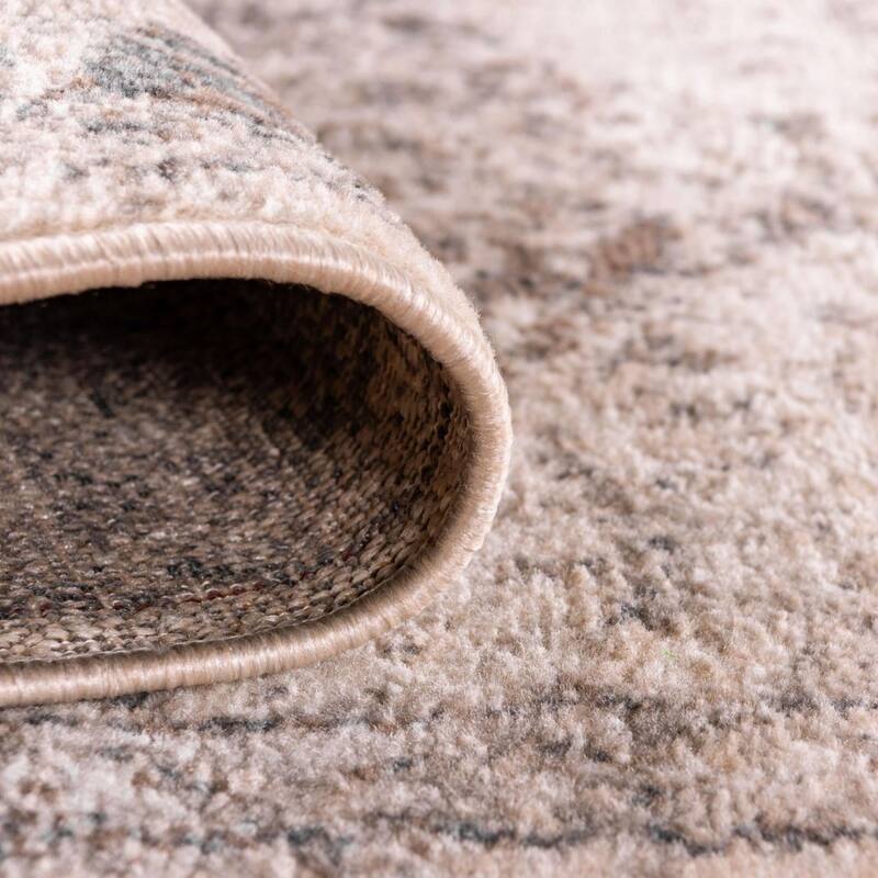 Contemporary Daisy Collection Area Rug