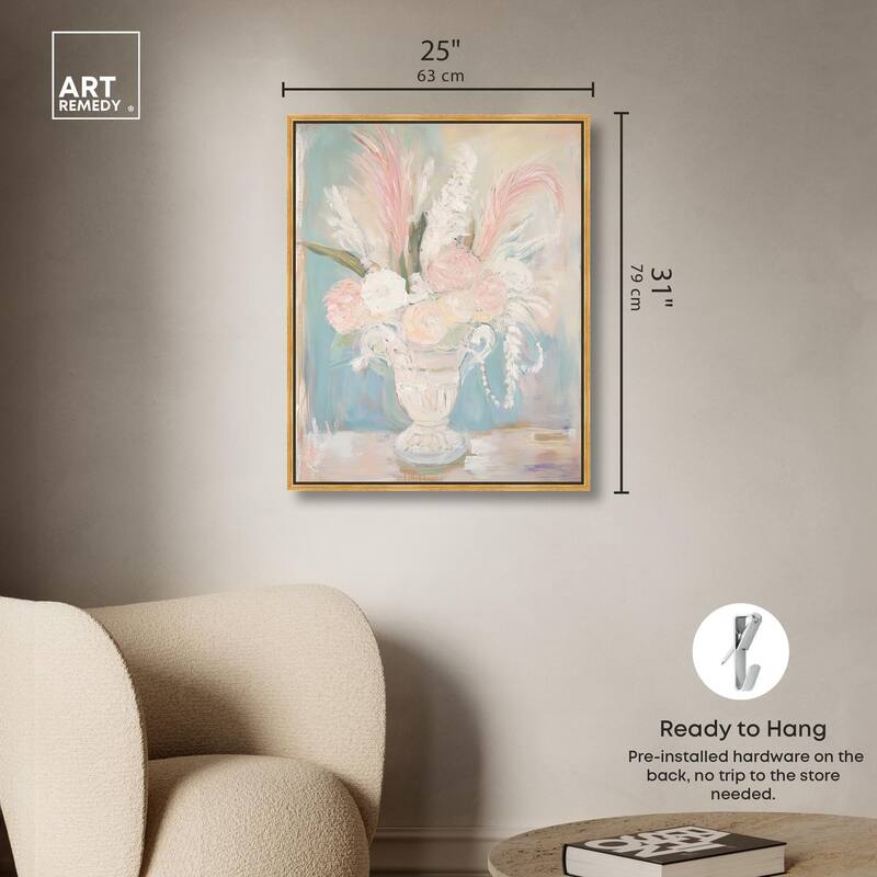 Still Life in Soft Hues I Canvas by Art Remedy