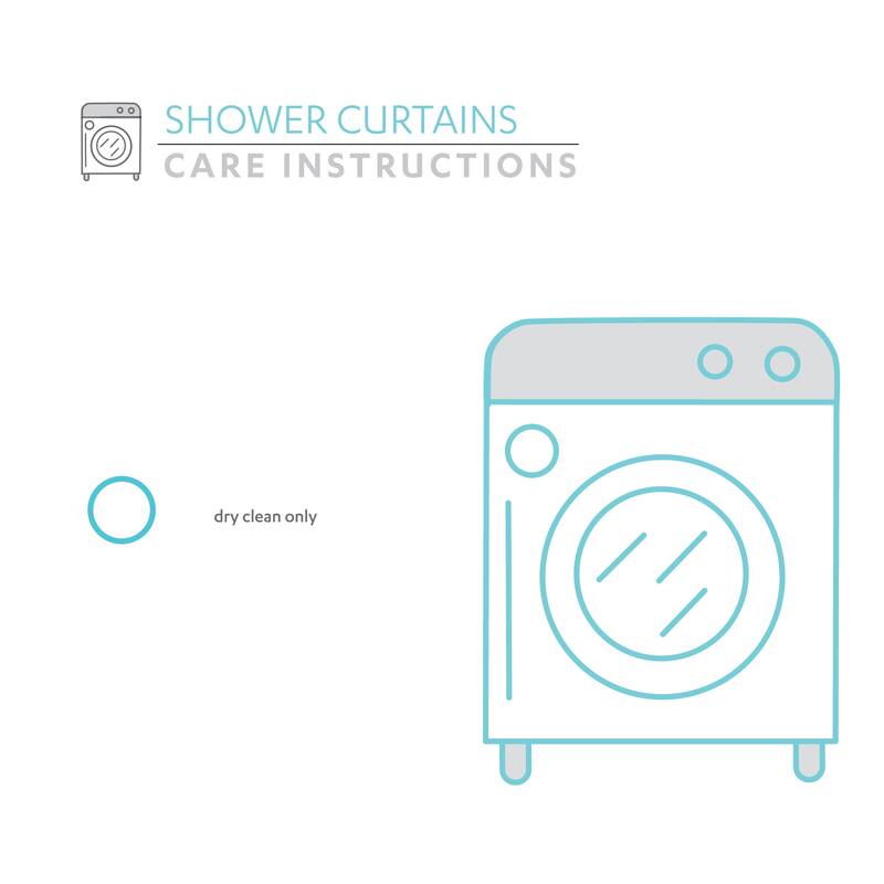 Lush Decor Chic Stripe Yarn Dyed Eco-Friendly Recycled Cotton Shower Curtain Single