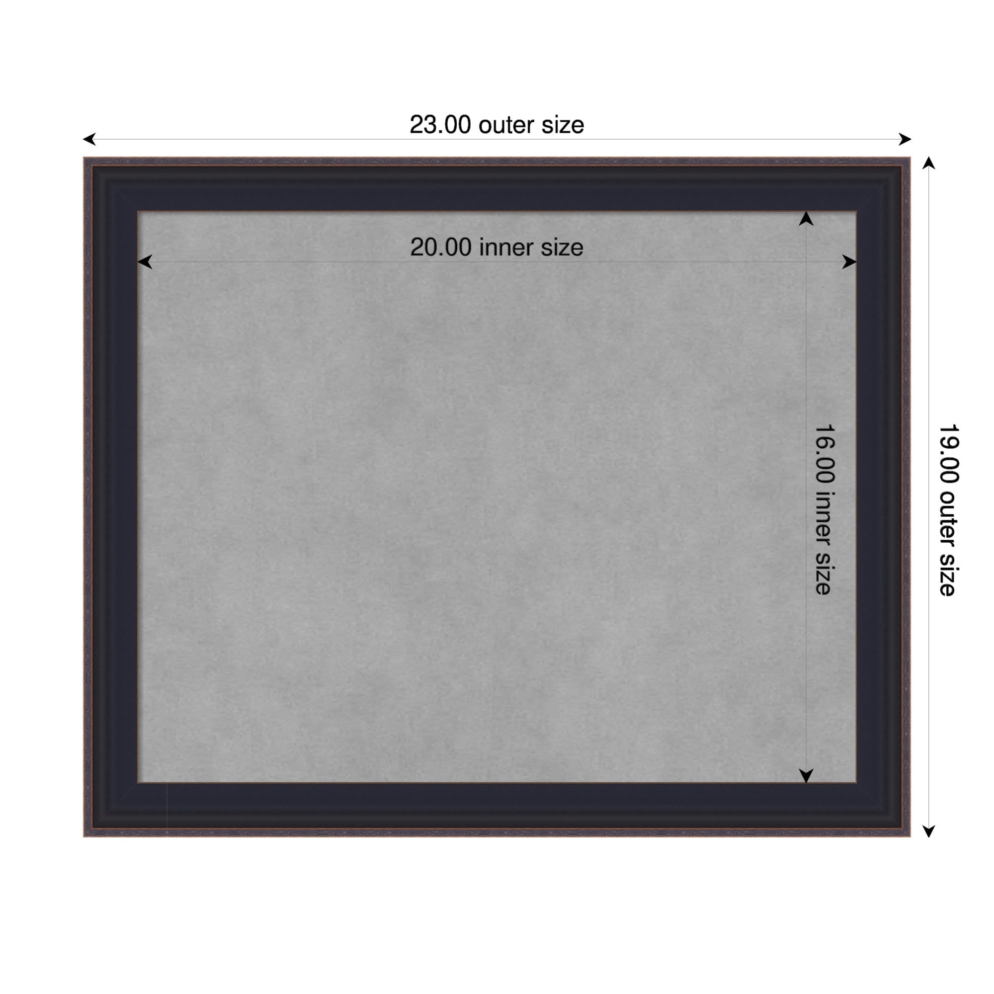 Amanti Art Havana Black Bronze Framed