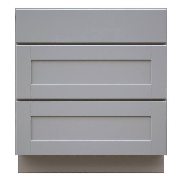 Shop Sunny Wood Gsb30d A Grayson 30 Wide Drawer Base Cabinet With