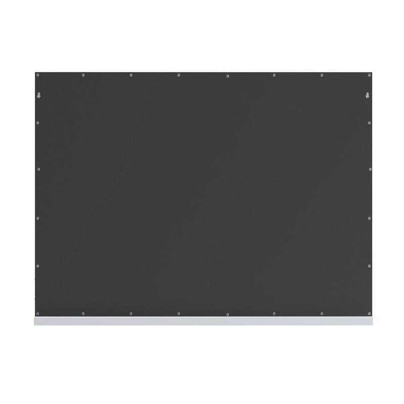 31.5"x 22.8"USB Charging Lighted Makeup Mirror with 18 LED Dimmable Bulbs,3 Color Lights Cosmetic Mirror for Tabletop and Wall