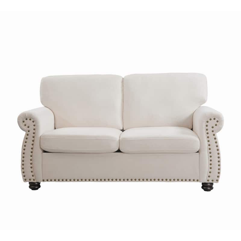 Soft Velvet Loveseat