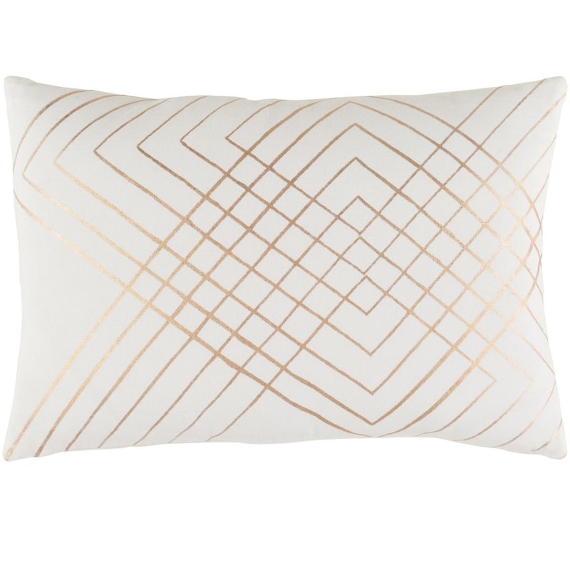 Artistic Weavers Decorative Rosa Feather Down or Poly Filled Throw Pillow (13 x 19)