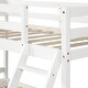 preview thumbnail 17 of 25, Twin over Full Solid Pine Wood Bunk bed with Full-length Guardrail,Clean Silhouette and A Hue of Elegance