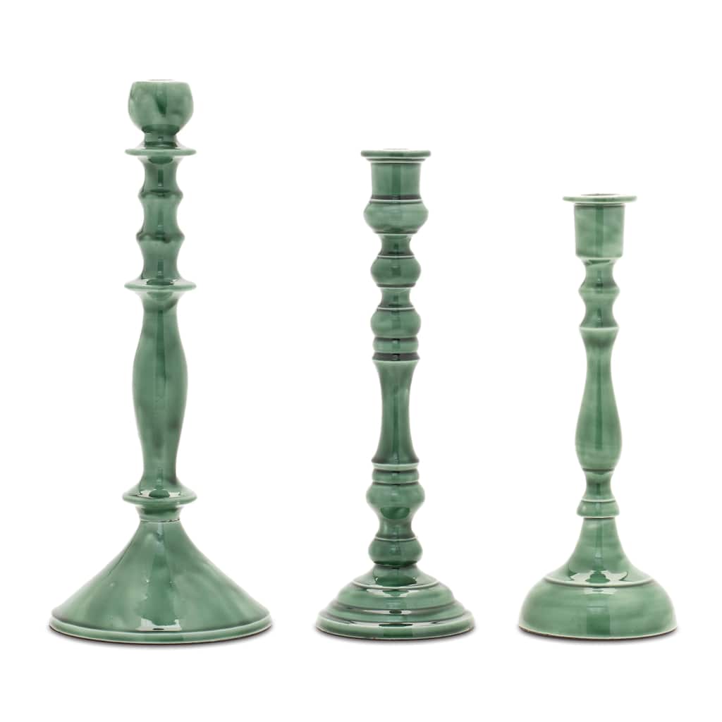 Metal Taper Candle Holder (Set of 3)
