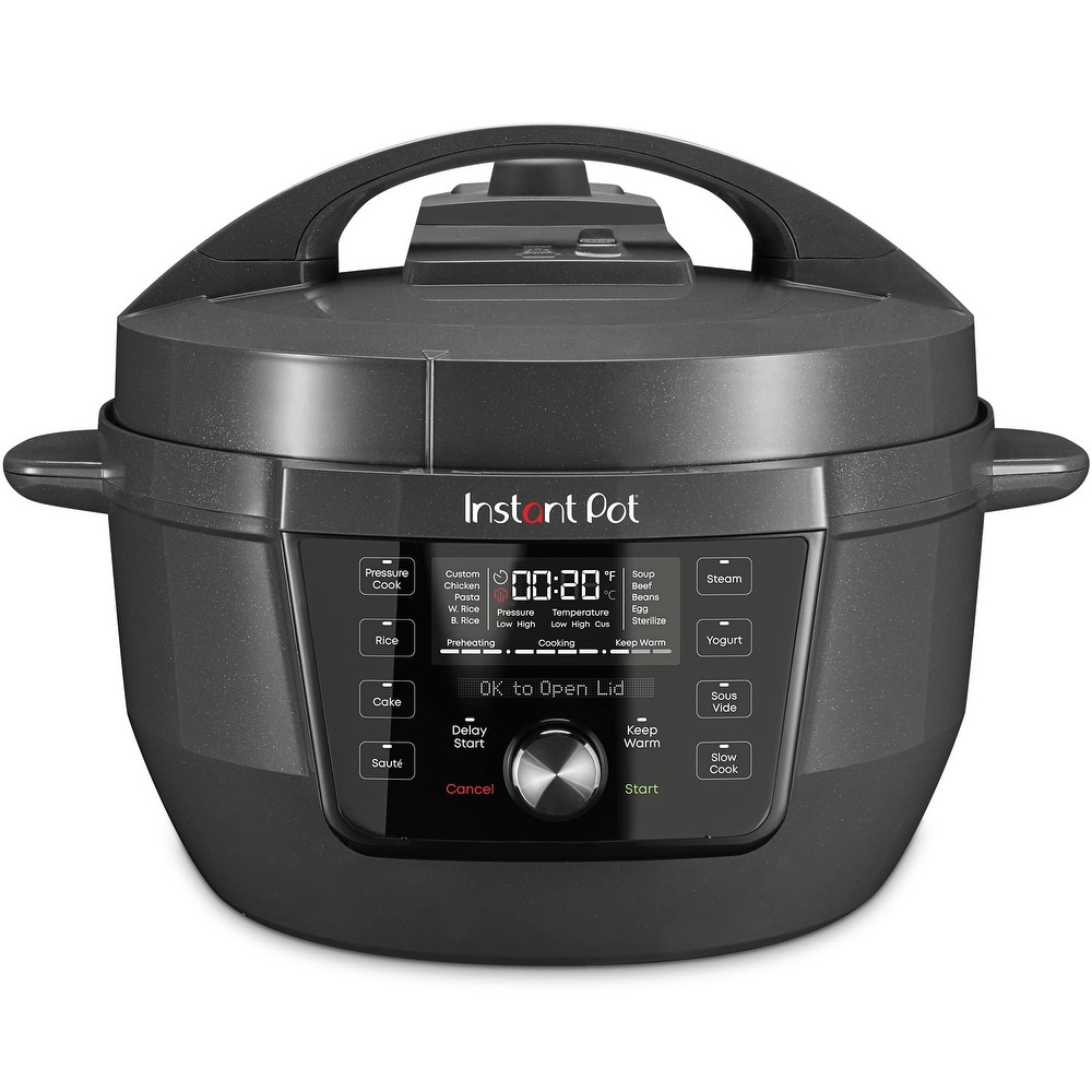 WESTON BRANDS 2-in-1 Indoor Electric Smoker & Programmable Slow Cooker, 6  Quart, With 3-Tier Smoking Rack for Meat, Cheese and More, Dishwasher Safe