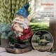 preview thumbnail 42 of 104, Gnome Folding Hands Looking Up Garden Statue