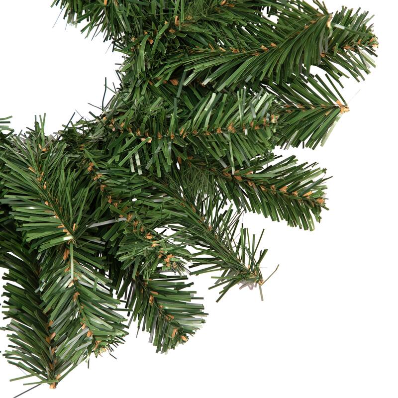 Deluxe Dorchester Pine Artificial Christmas Wreath - 12" - Unlit