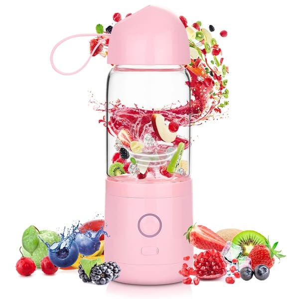 500ML Portable Blender Juicer Cup USB Smoothies Fruit Mixer