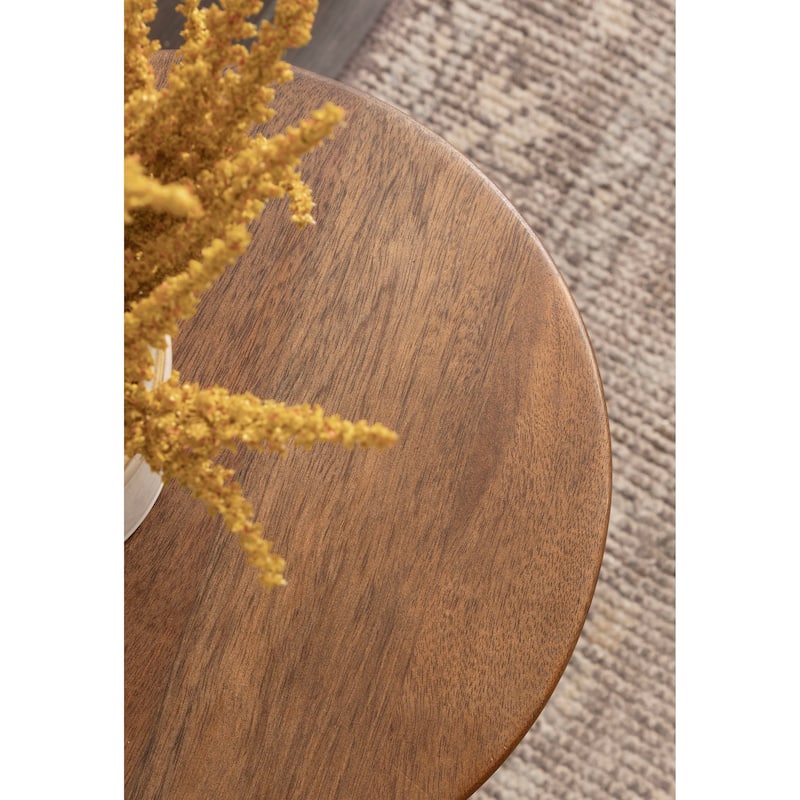 Kate and Laurel Solbrett Wood Drink Table