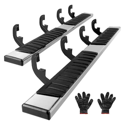 Running Boards, 6" Step Bars Compatible with 2019-2023 Chevy Silverado/GMC Sierra 1500/2020-2024 Silverado/Sierra 2500