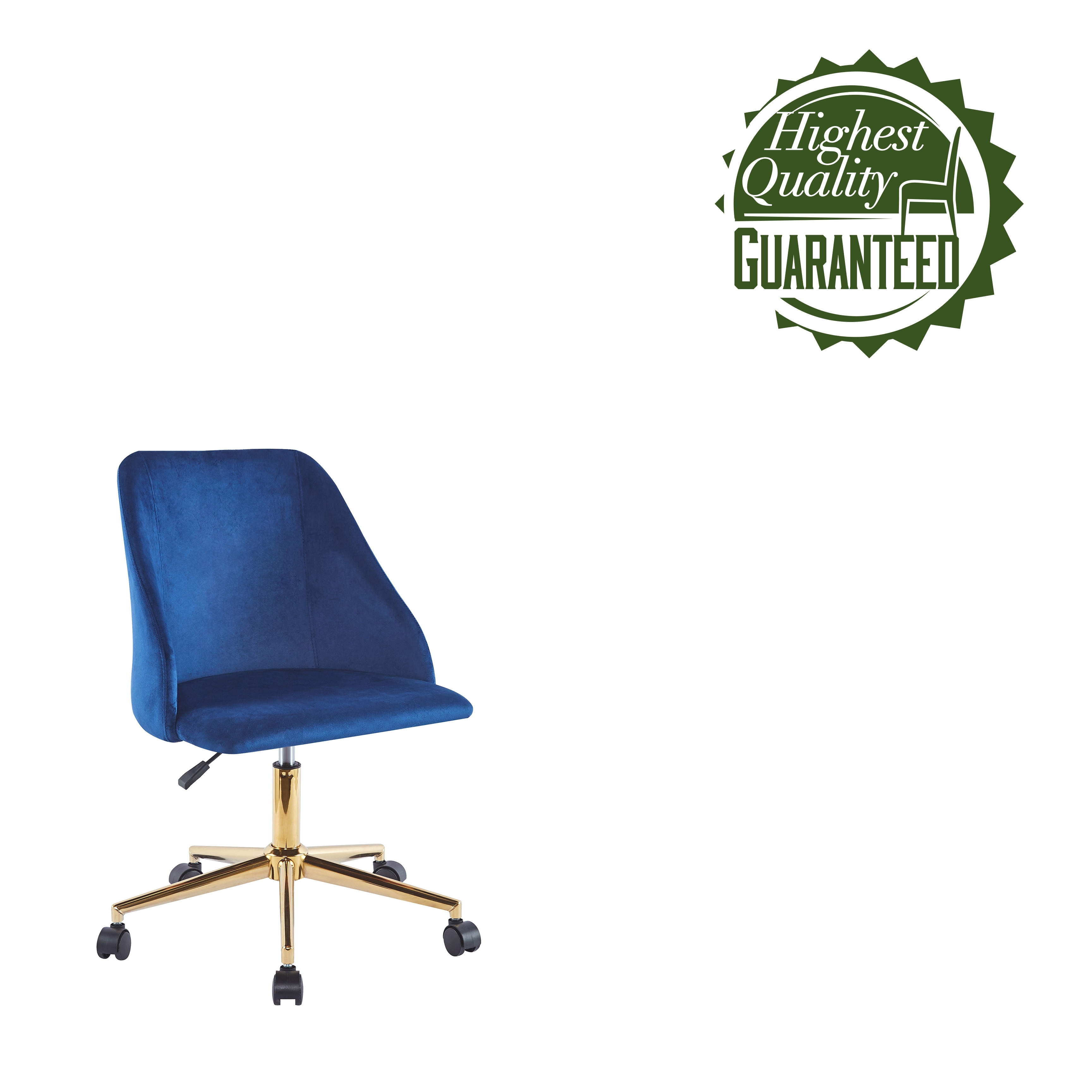 Velvet office sales chair argos