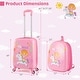 preview thumbnail 6 of 29, Costway 16” Carry-on Suitcase & 13” Backpack with 4 Spinner Wheels & - See Details