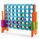 preview thumbnail 12 of 10, Costway Jumbo 4-to-Score 4 in A Row Giant Game Set Indoor Outdoor Kids