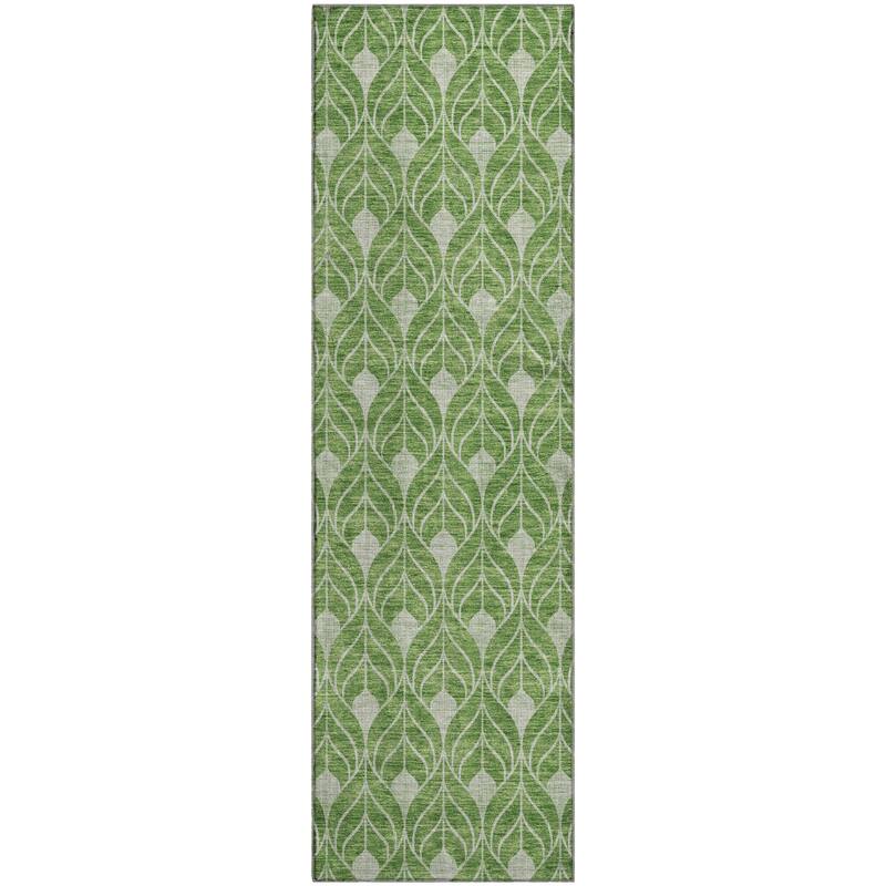 Premium Washable Super Soft Geo Teardrop Mayfield Rug