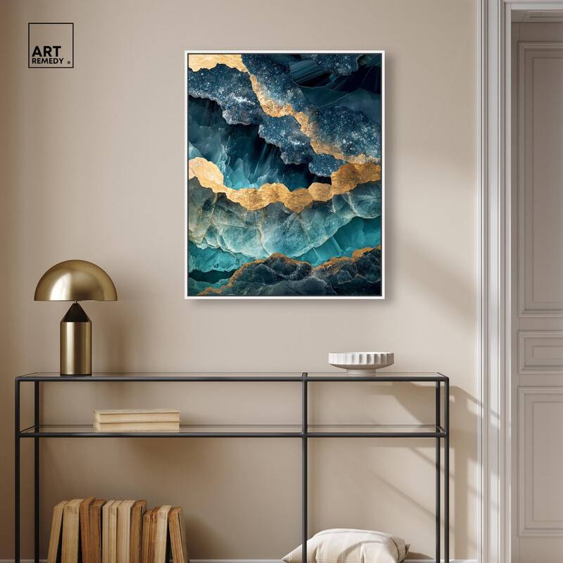 Power Edge II Canvas by Art Remedy