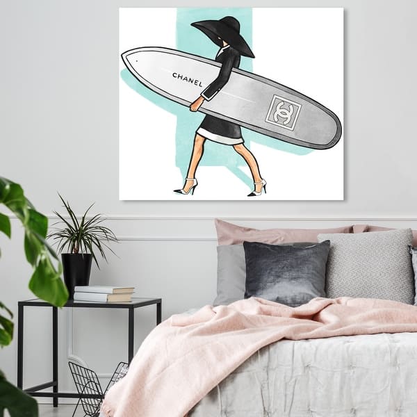 Surf In Style Canvas - Chanel surfboard 