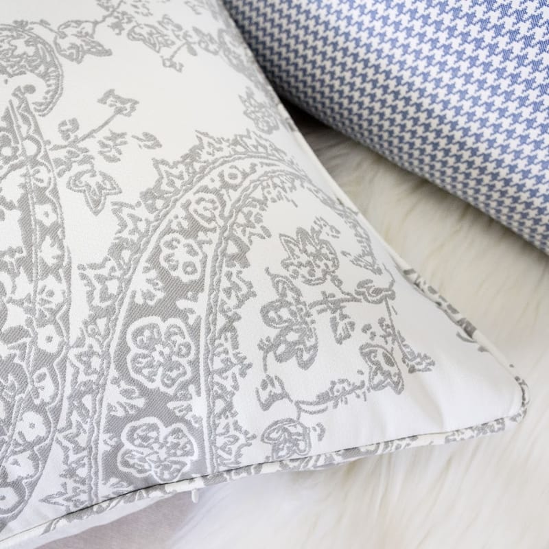 Homey Cozy Paisley Throw Pillow Cover & Insert