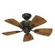 preview thumbnail 5 of 9, Hunter Fan 34-inch Watson