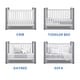 preview thumbnail 12 of 12, Delta Children Miles 4-in-1 Convertible Crib