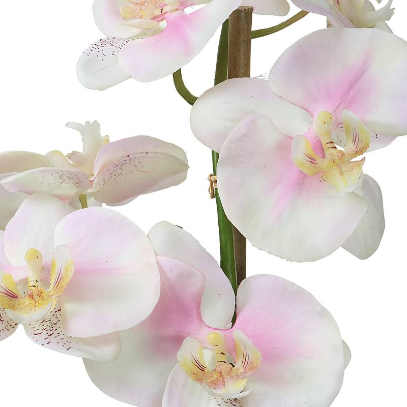 Uttermost Blush Pink And White Orchid - 11"W x 34"H x 11"D