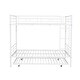 preview thumbnail 16 of 15, Industrial Modern Full over Full Metal Bunk Bed with Trundle, White