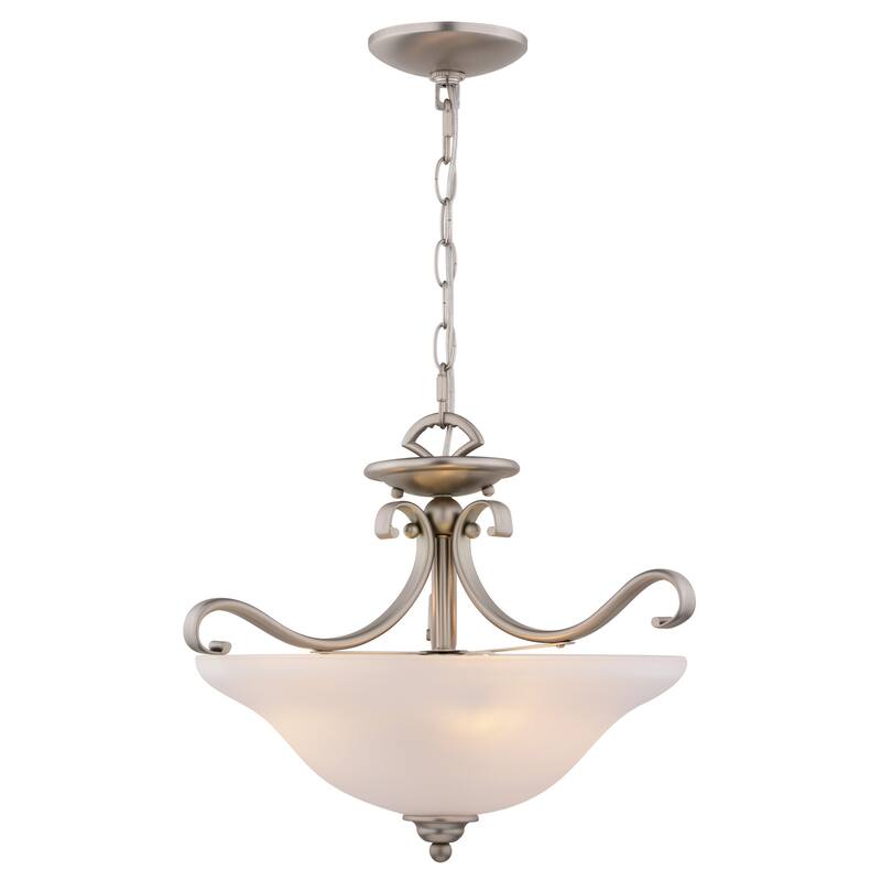 Vaxcel Lighting C0310 3 Light 17" Wide Flush Mount Bowl Ceiling