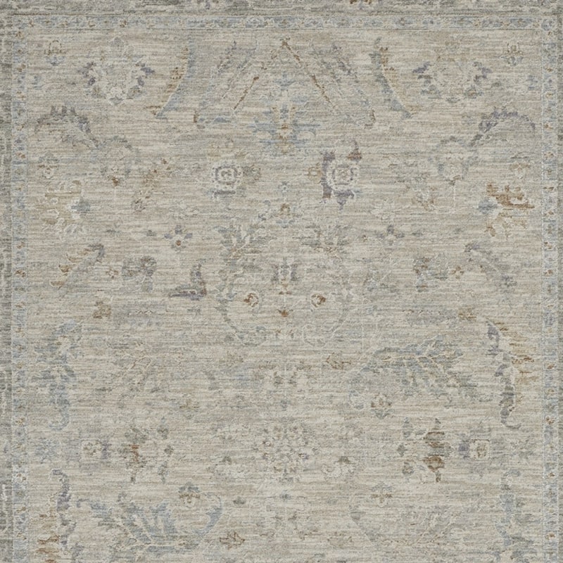Power Loomed Floral Traditional Soft Durable Area Rug - 71' X '47' X '0.5