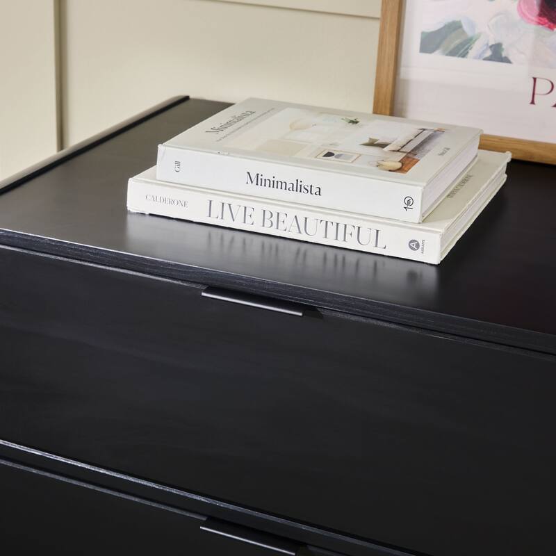 Middlebrook Curved Top Solid Wood 6-Drawer Dresser