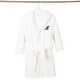 preview thumbnail 36 of 100, Sweet Kids 100% Polyester SUPER PLUSH Double Brushed Hooded Bathrobe with Navy Script Monogram