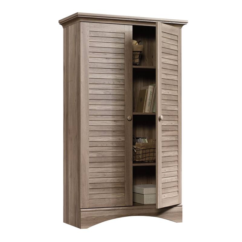 Harbor View Storage Cabinet - Salt Oak