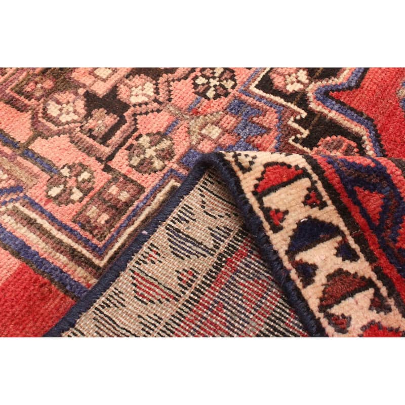 ECARPETGALLERY Hand-knotted Konya Anatolian Red Wool Rug - 3'1 x 9'7