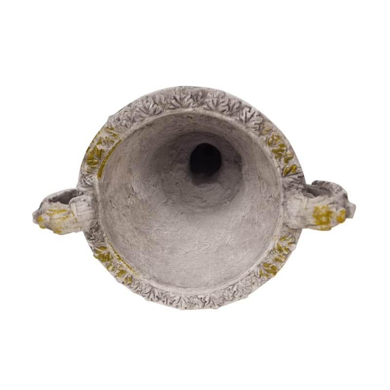 Delphine Roman Chalice Lightweight Concrete Planter by Christopher Knight Home