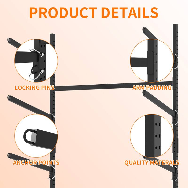 Freestanding Kayak Storage Rack - Holds 2 Kayaks, Heavy-Duty Adjustable Stand with Lockable Wheels for Kayak