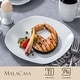 preview thumbnail 18 of 65, VEWEET 20-Piece White Porcelain Dinnerware Set (Service for 4)