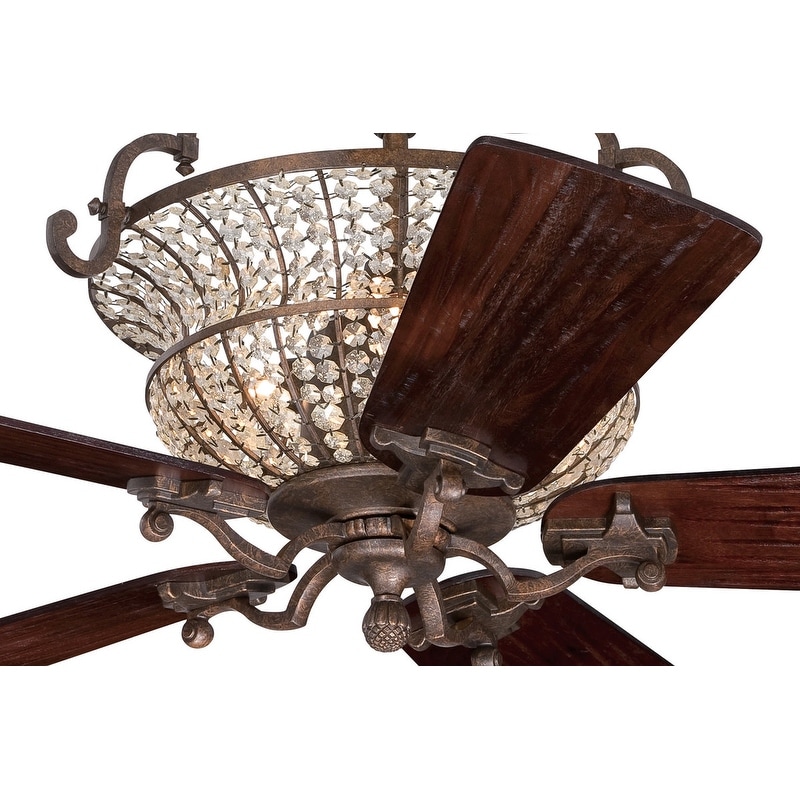 Craftmade Cortana Cortana 52 56 5 Blade Ceiling Fan Uplight And Remote Control Included Requires Blade Selection