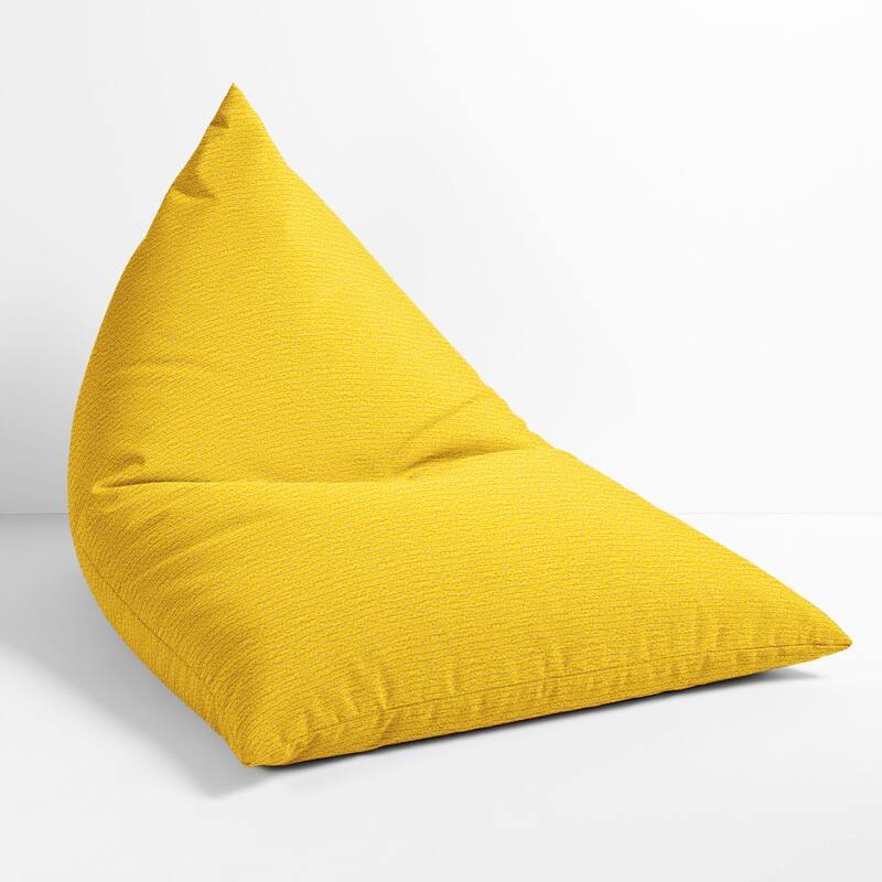 Sorra Home Sunbrella Outdoor Bean Lounger - 54 in W x 38 in W x 21 in H