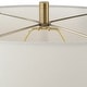 preview thumbnail 6 of 6, Uttermost Promenade White Table Lamp - 33.25" H X 18" W X 12" D