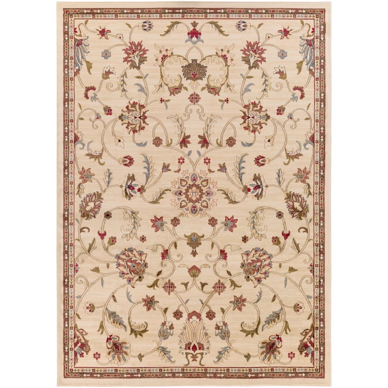 Livabliss Lanier Traditional Floral Area Rug