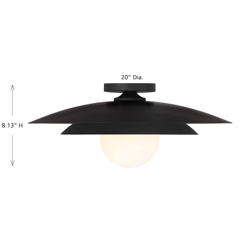 Sherrer 1-Light Ceiling Light