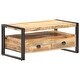 preview thumbnail 7 of 7, vidaXL Coffee Table 39.4"x21.7"x17.7" Rough Mango Wood