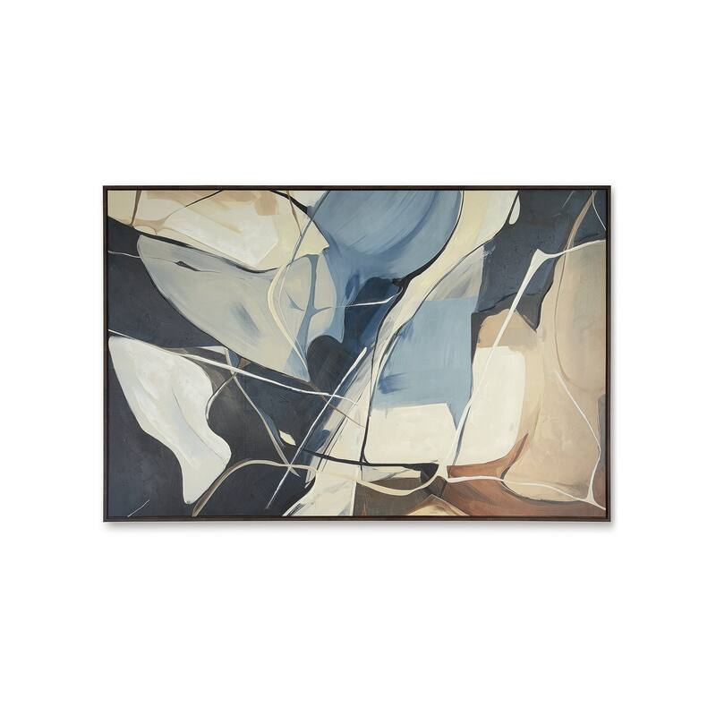 Signature Design by Ashley Avalen Blue/Beige Wall Art