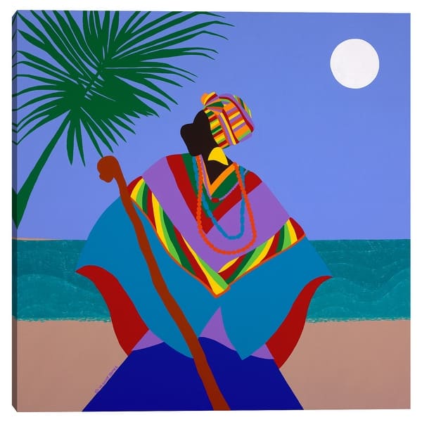 Gullah Geechee Conjure Woman by Synthia SAINT JAMES Canvas Art Print ...